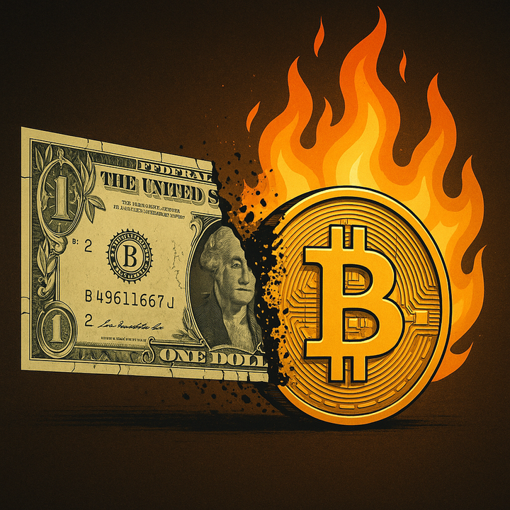 (SIGNAL/PRO/ELITE) When the Dollar Rises in an Inflationary Depression: The Crypto Playbook